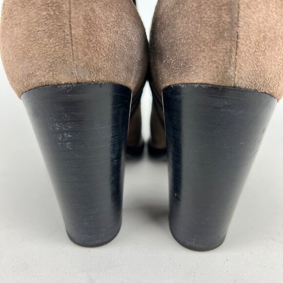 rag & bone Womens Grayson Brown Suede Ankle Boot Block Heel size 39.5 US 9.5 - Picture 5 of 16